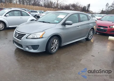 2013 Nissan Sentra Sr из США, поврежденный, VIN 3N1AB7AP3DL673069